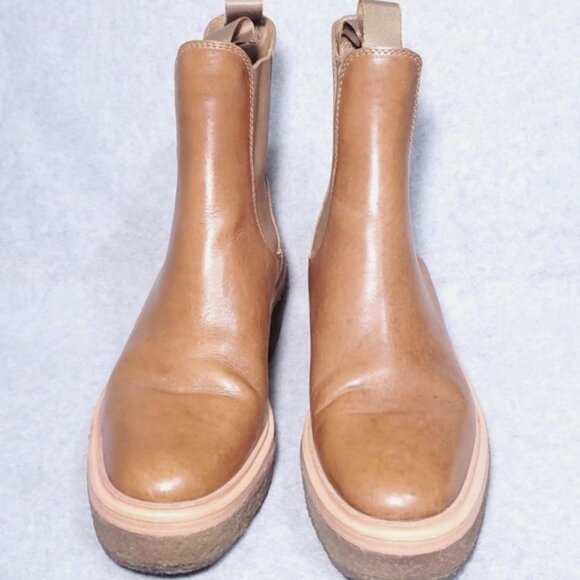 LOEFFLER RANDALL WOMENS CHELSEA RAQUEL BOOT 8 M SAFARI TAN - Picture 2 of 9